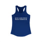 Just a kid from West Norwalk Women's Ideal Racerback Tank Top