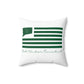 East Windsor St. Patrick’s Day Flag Spun Polyester Square Pillow