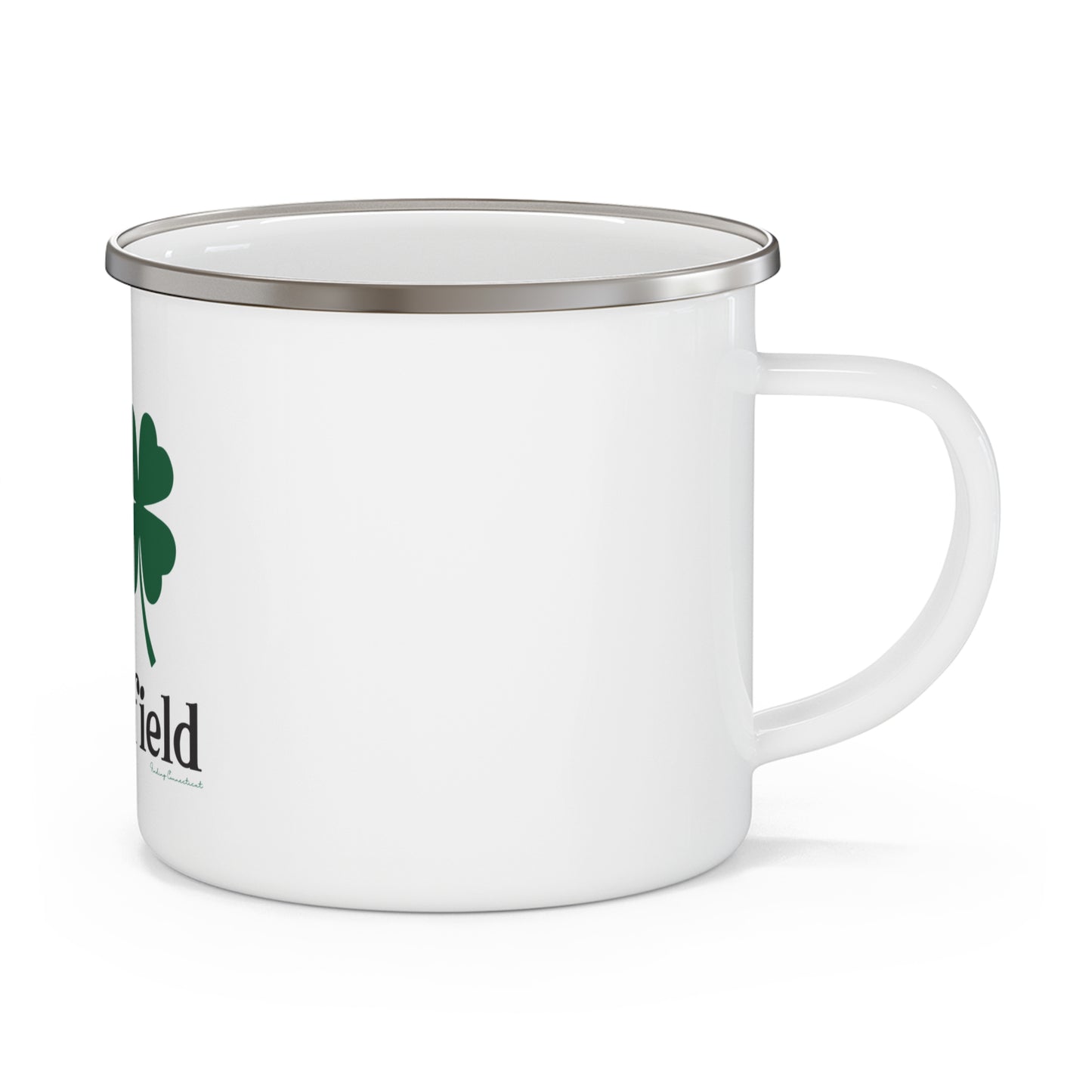 I Clover Middlefield Enamel Camping Mug