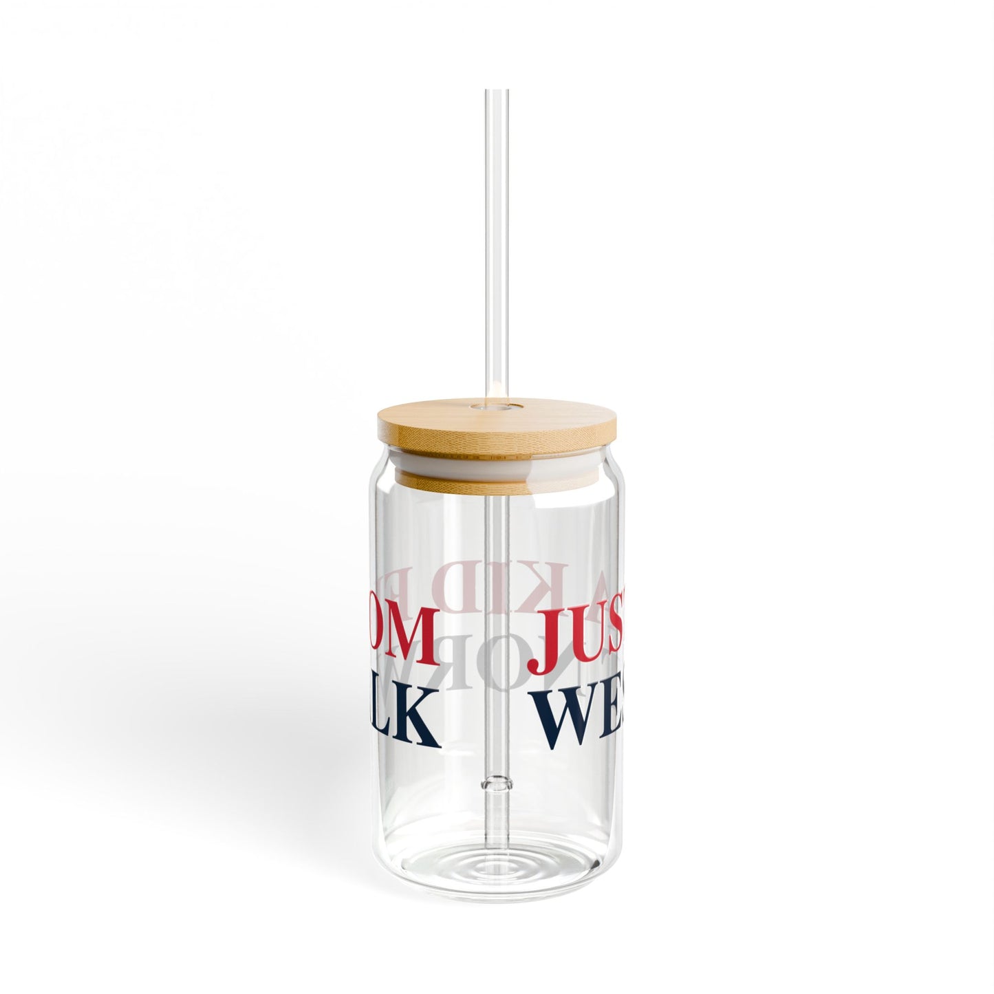 Just a kid from West Norwalk Sipper Glass, 16oz