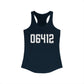 06412 Chester CT Zip Code Women's Ideal Racerback Tank Top