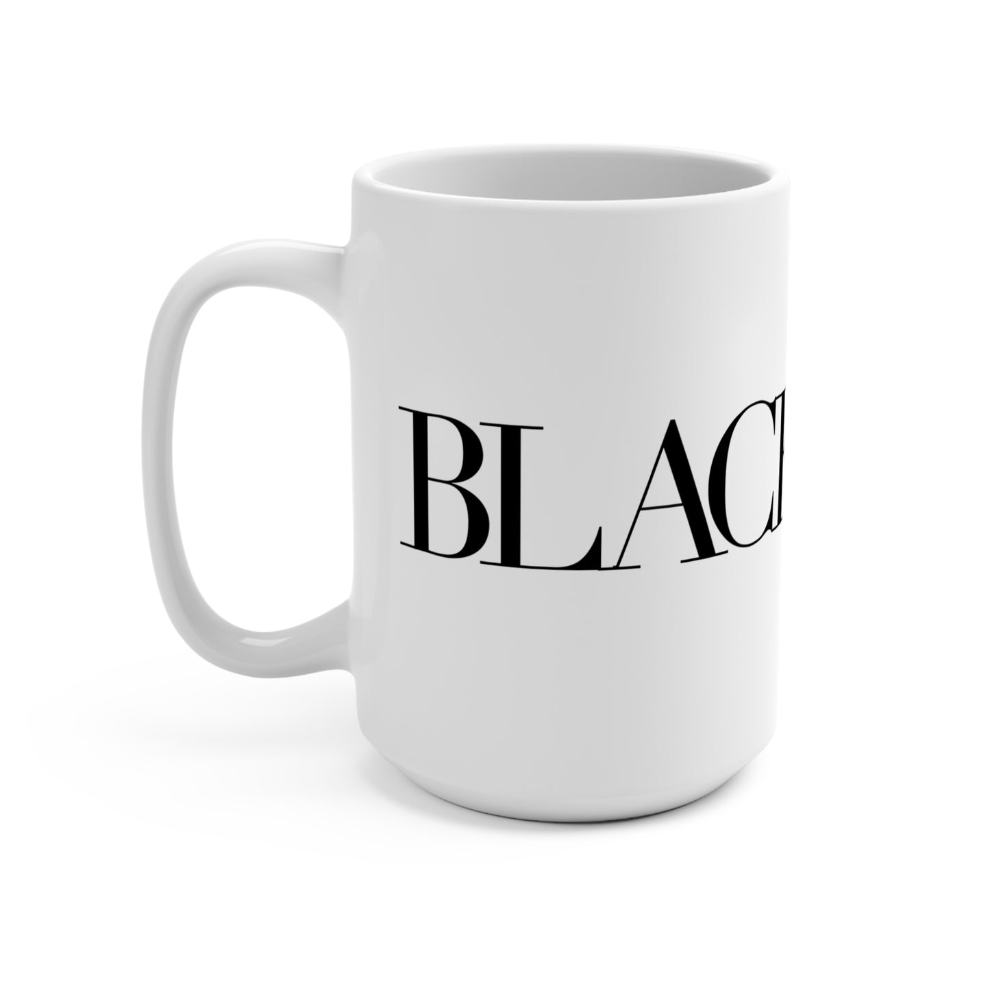 41 Tilt Black Rock Mug 15oz