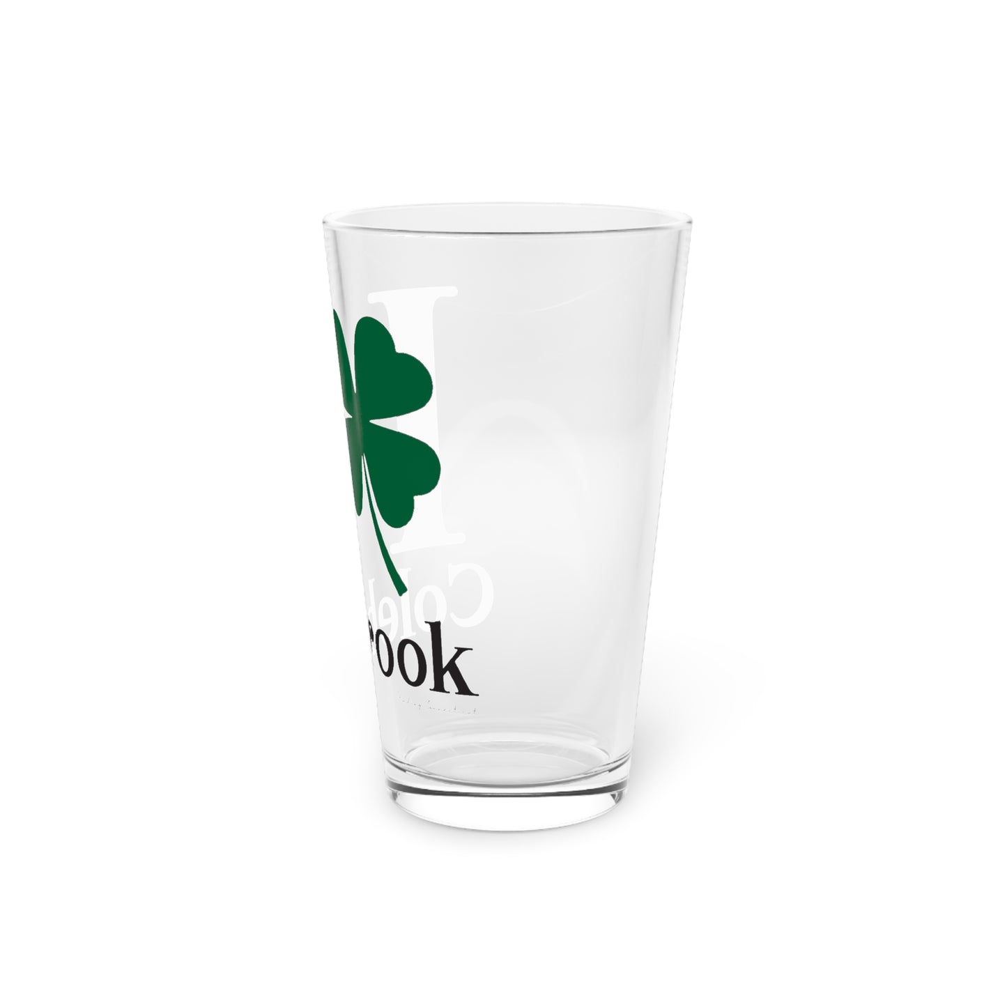 I Clover Colebrook Pint Glass, 16oz