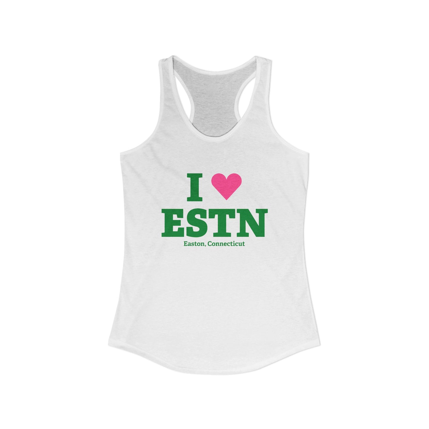 I Heart ESTN Women's Ideal Racerback Tank Top