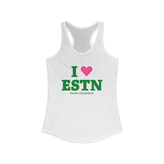 I Heart ESTN Women's Ideal Racerback Tank Top