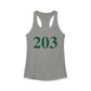 203 Women's Ideal Racerback Tank Lucky Green – St. Patrick’s Day