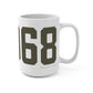06068 Salisbury Connecticut Zip Code Mug 15oz
