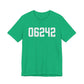 06242 Eastford CT Zip Code Unisex Jersey Short Sleeve T-Shirt