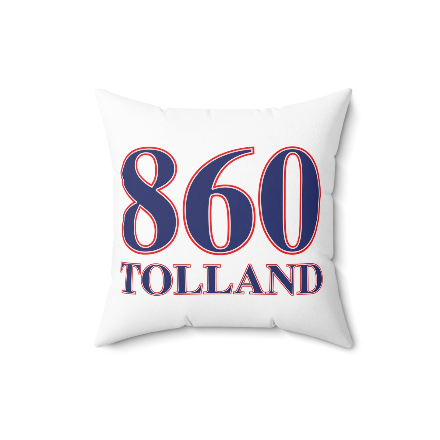 860 Union Red, White & Blue Spun Polyester Square Pillow