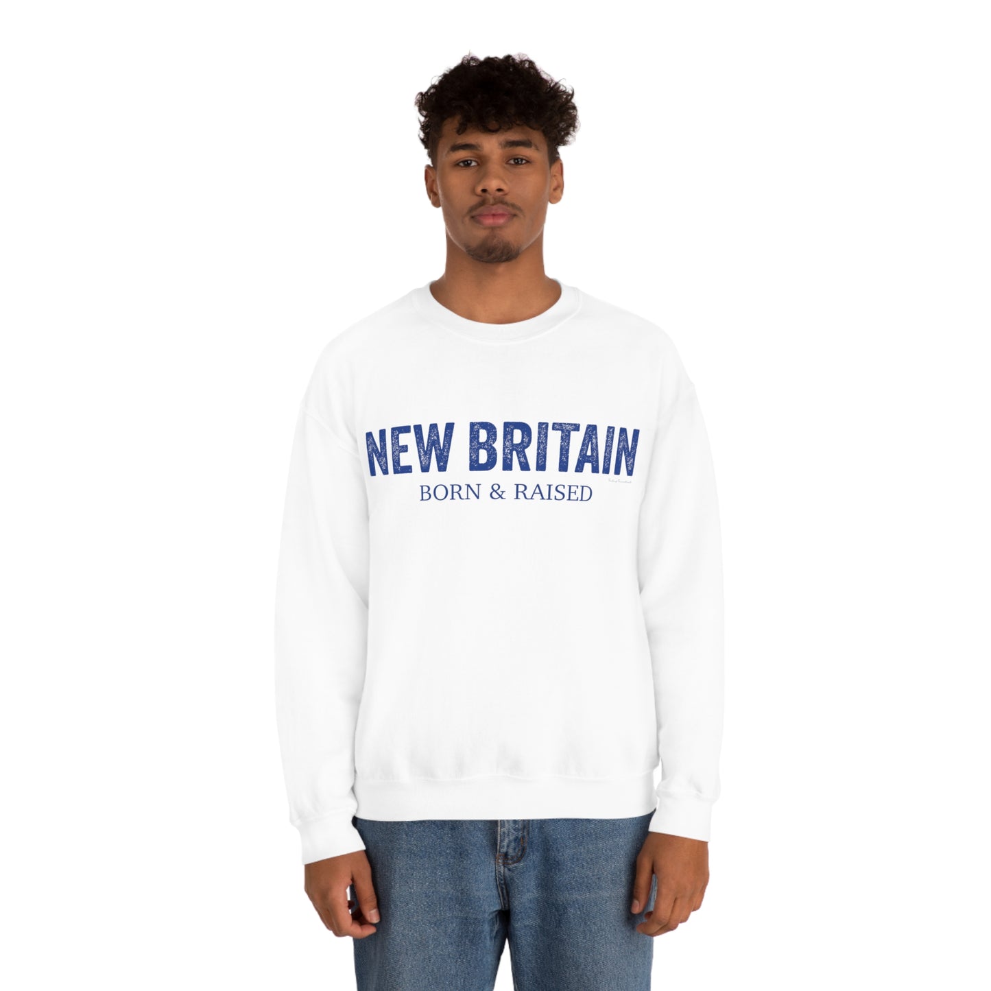 New Britain Born & Raised Unisex Heavy Blend™ Crewneck Sweatshirt