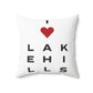 Lake Hills Vision Spun Polyester Square Pillow