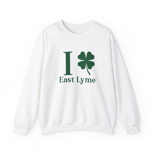 I Clover East Lyme Unisex Heavy Blend™ Crewneck Sweatshirt