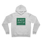 Vintage Exit 68N-E WCP Sign Unisex Sponge Fleece Pullover Hoodie
