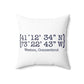 Weston Coordinates Spun Polyester Square Pillow