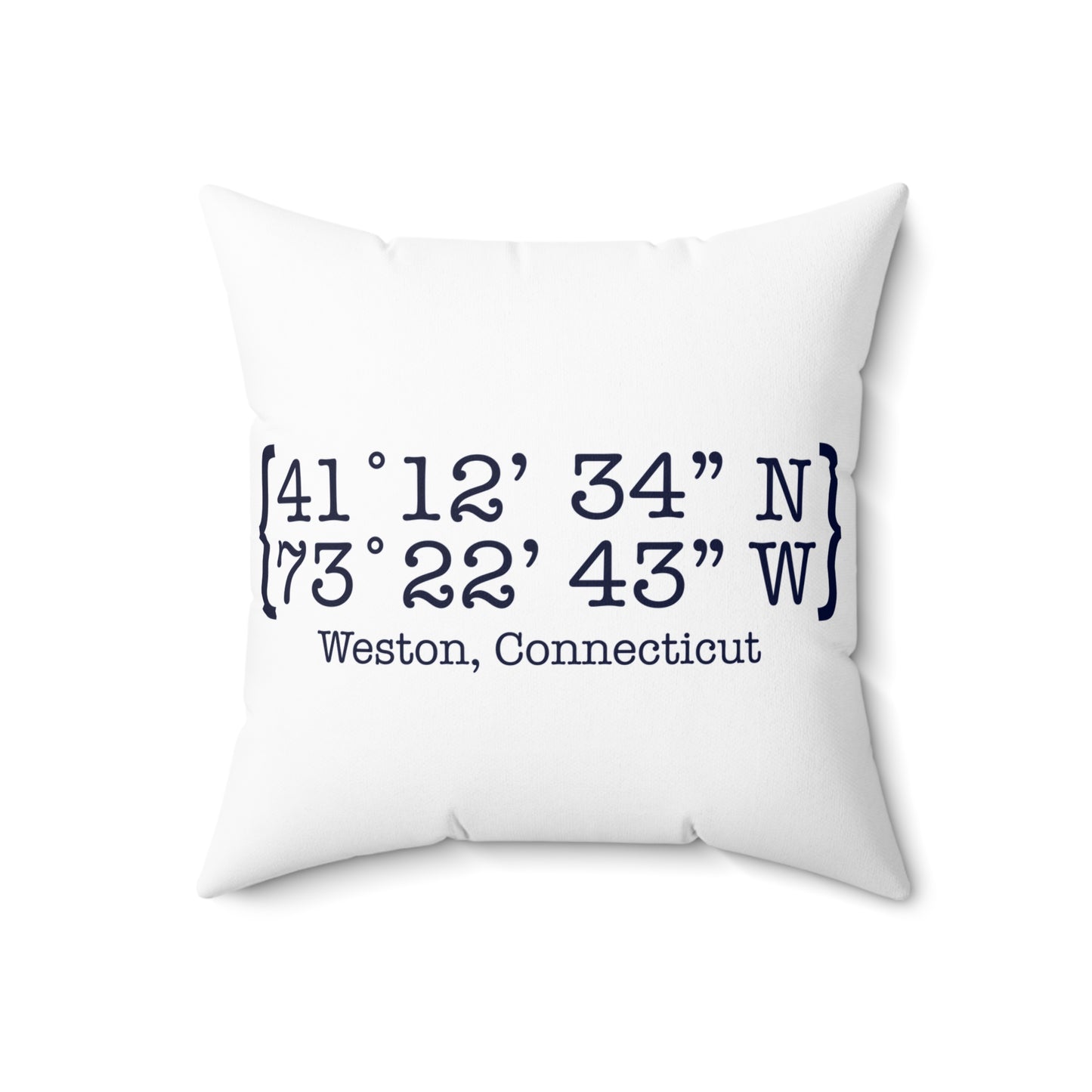 Weston Coordinates Spun Polyester Square Pillow