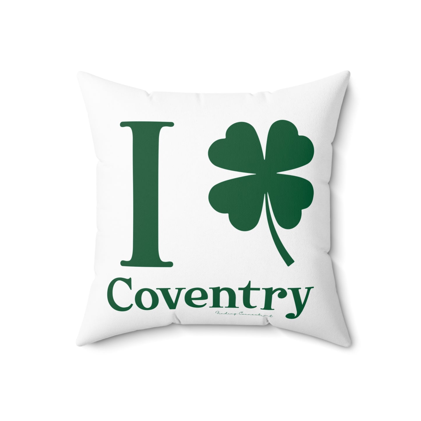 I Clover Coventry Spun Polyester Square Pillow