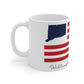 Willington Connecticut Flag Mug 11oz