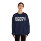 06074 - South Windsor CT Zip Code  Unisex Heavy Blend™ Crewneck Sweatshirt