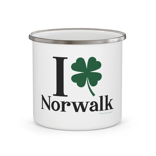I Clover Norwalk Enamel Camping Mug
