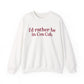 I’d rather be in Cos Cob Unisex Heavy Blend™ Crewneck Sweatshirt