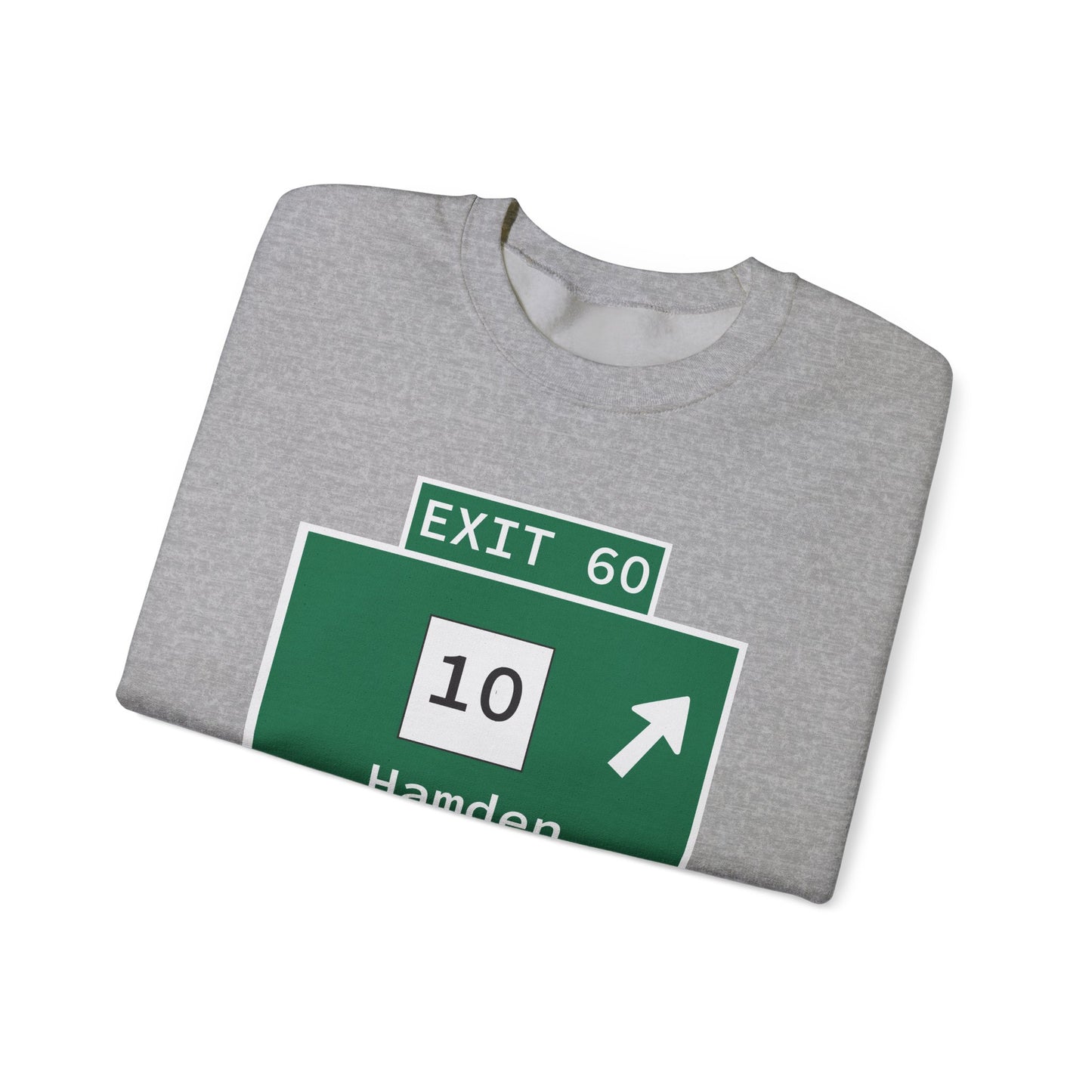 Vintage WCP Exit 60 Sign Unisex Heavy Blend™ Crewneck Sweatshirt
