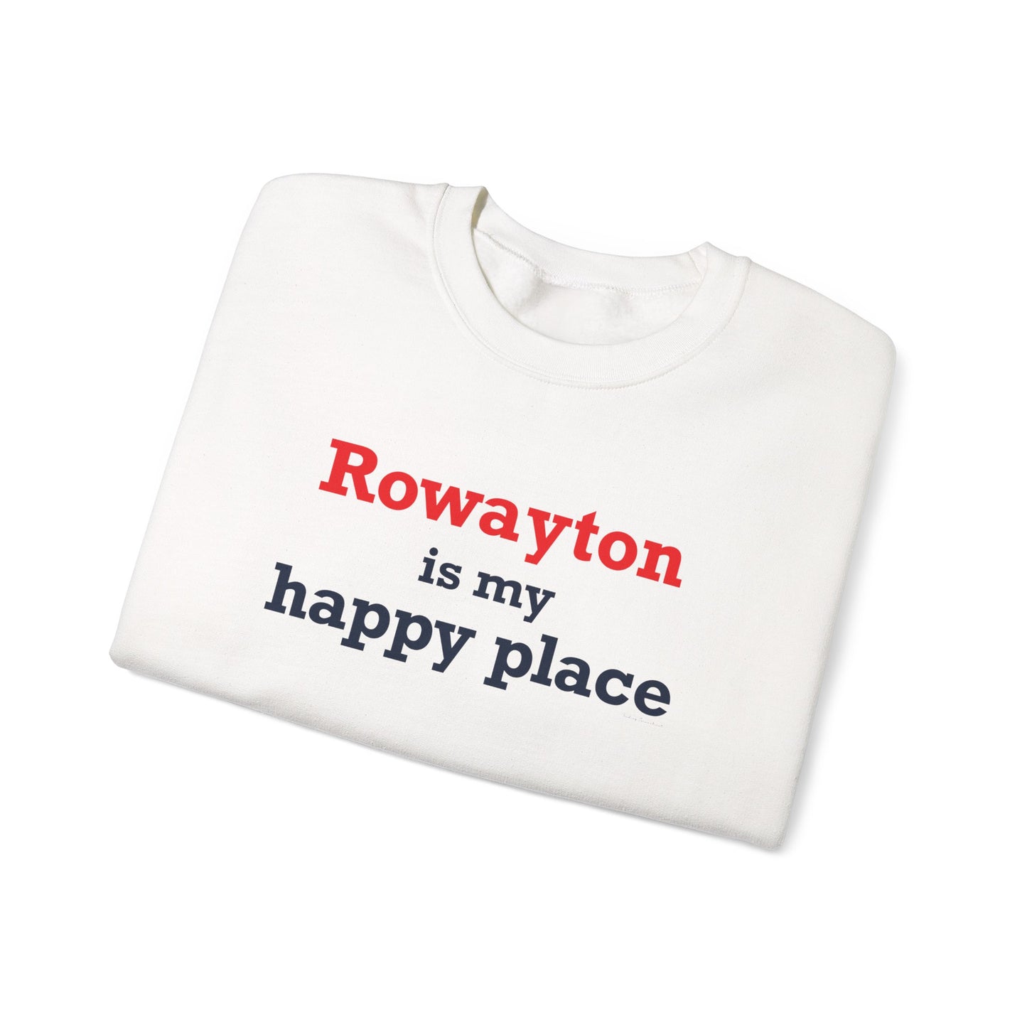 Rowayton is My Happy Place Unisex Heavy Blend™ Crewneck Sweatshirt