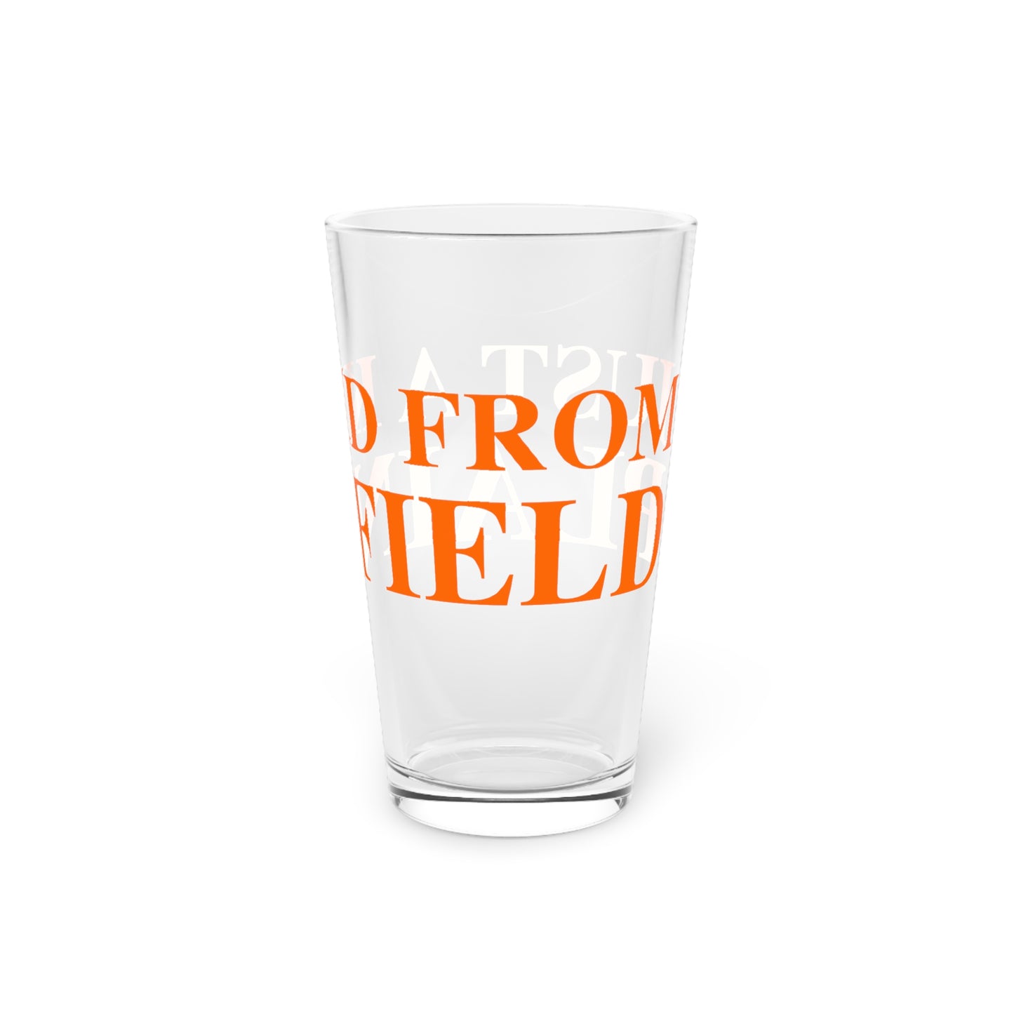 Just a kid from Plainfield Pint Glass, 16oz