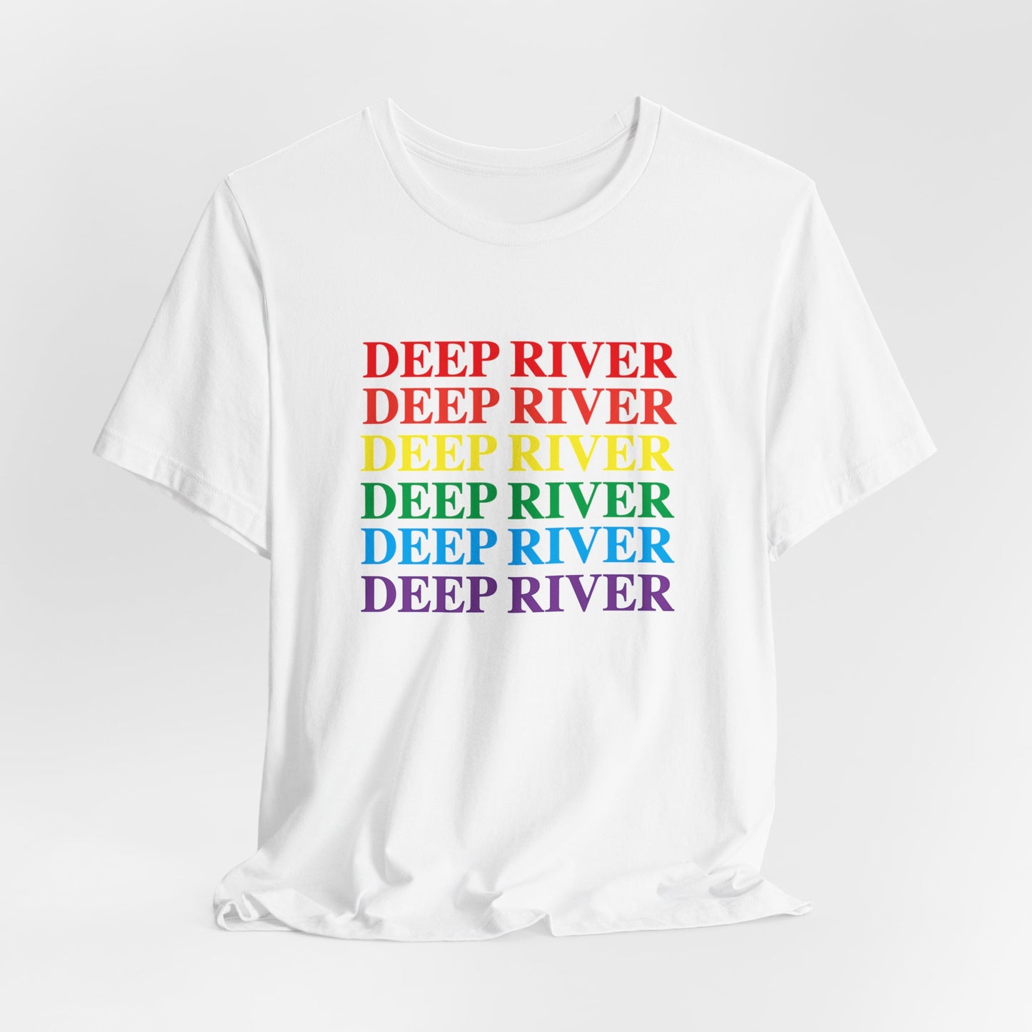 Deep River Pride Unisex Jersey Short Sleeve Tee