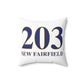 203 New Fairfield  Spun Polyester Square Pillow