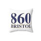 860 Bristol Polyester Square Pillow