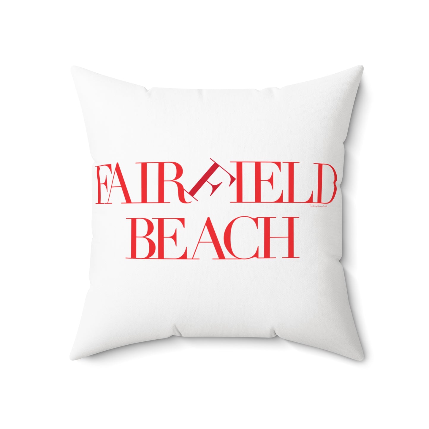 41 Tilt Fairfield Beach Spun Polyester Square Pillow