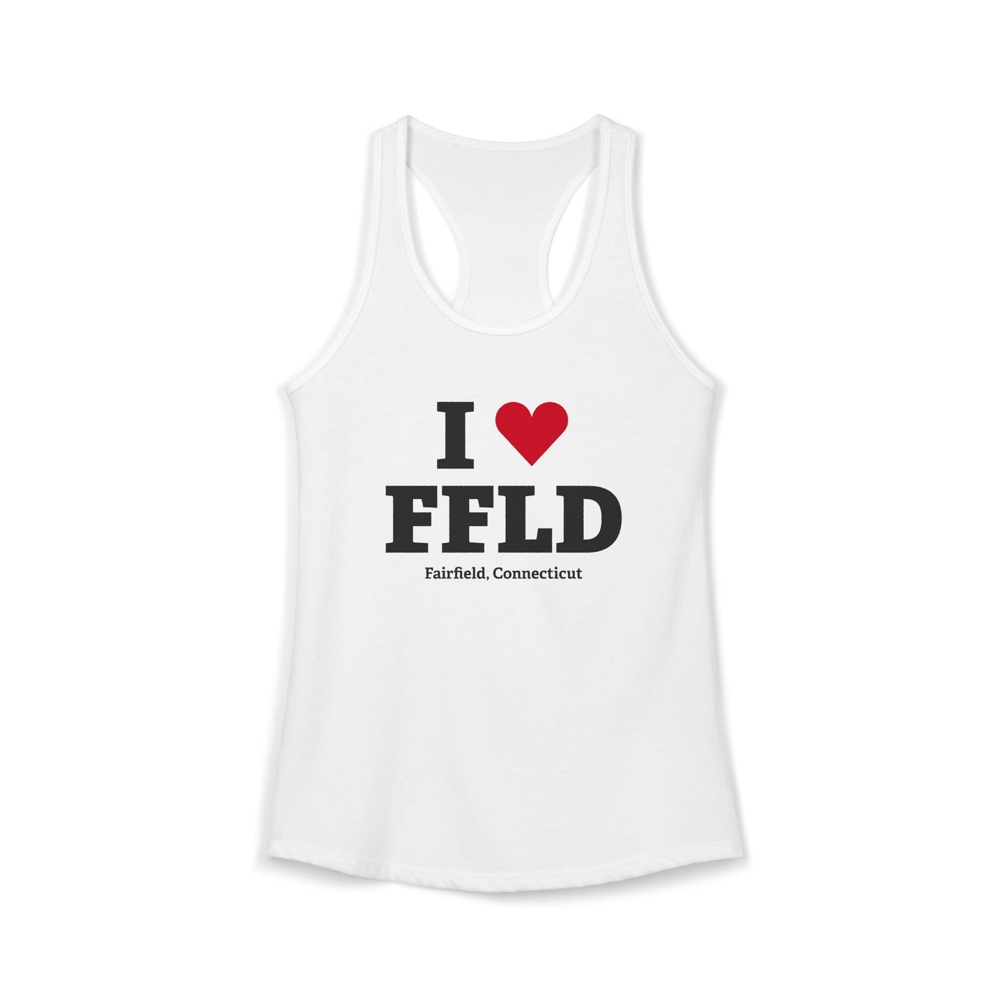 I Heart FFLD Women's Ideal Racerback Tank Top