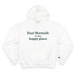 East Norwalk is My Happy Place  Champion Hoodie
