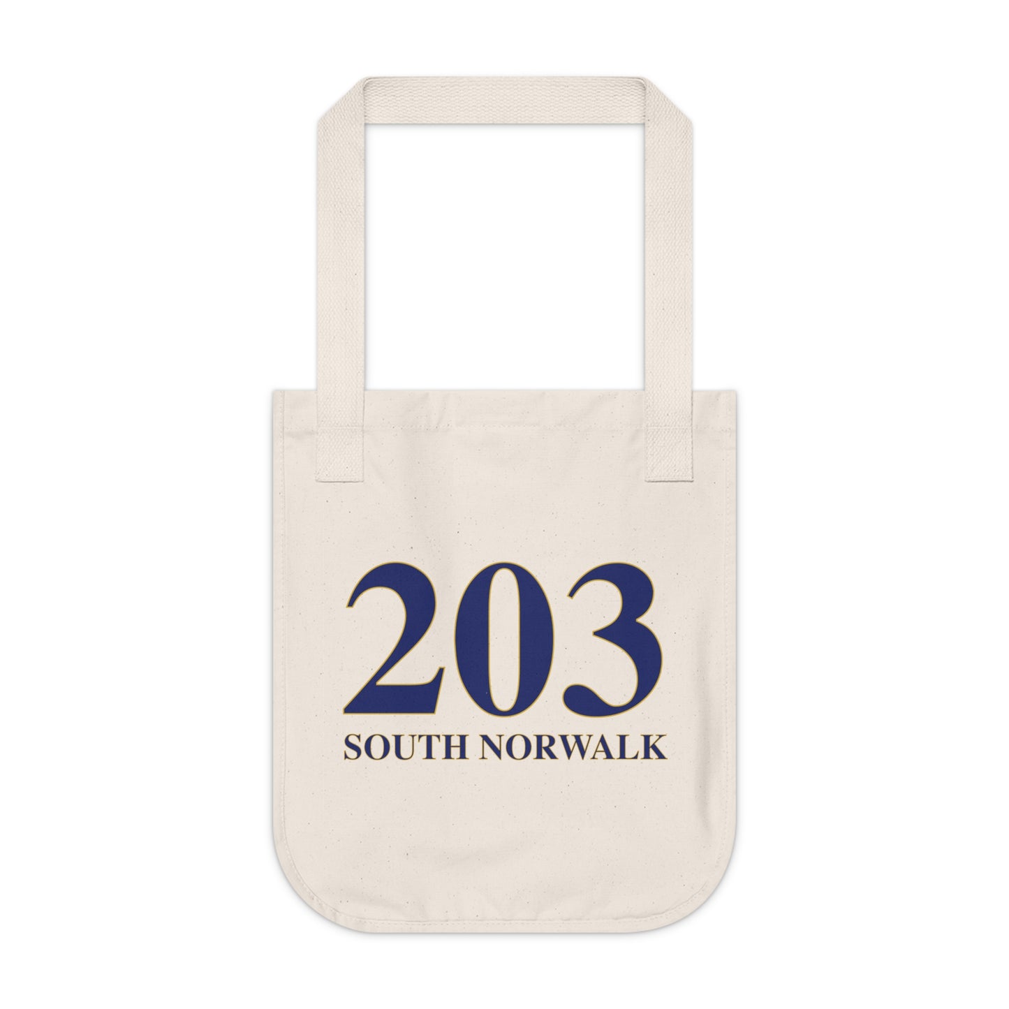 203 South Norwalk Organic Canvas Tote Bag