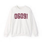 06091 Hartland Connecticut Zip Code Unisex Heavy Blend™ Crewneck Sweatshirt