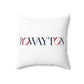 41 Tilt Rowayton Spun Polyester Square Pillow