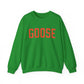 Goose Zip Code Orange & Green Unisex Heavy Blend™ Crewneck Sweatshirt