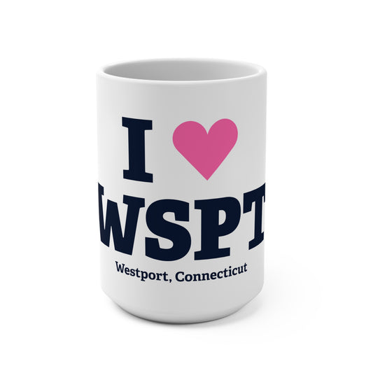 I Heart WSPT Mug 15oz