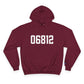 06812 New Fairfield CT Zip Code Champion Hoodie Sweatshirt