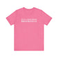 Just a kid from Brookfield Unisex Jersey Short Sleeve T-Shirt