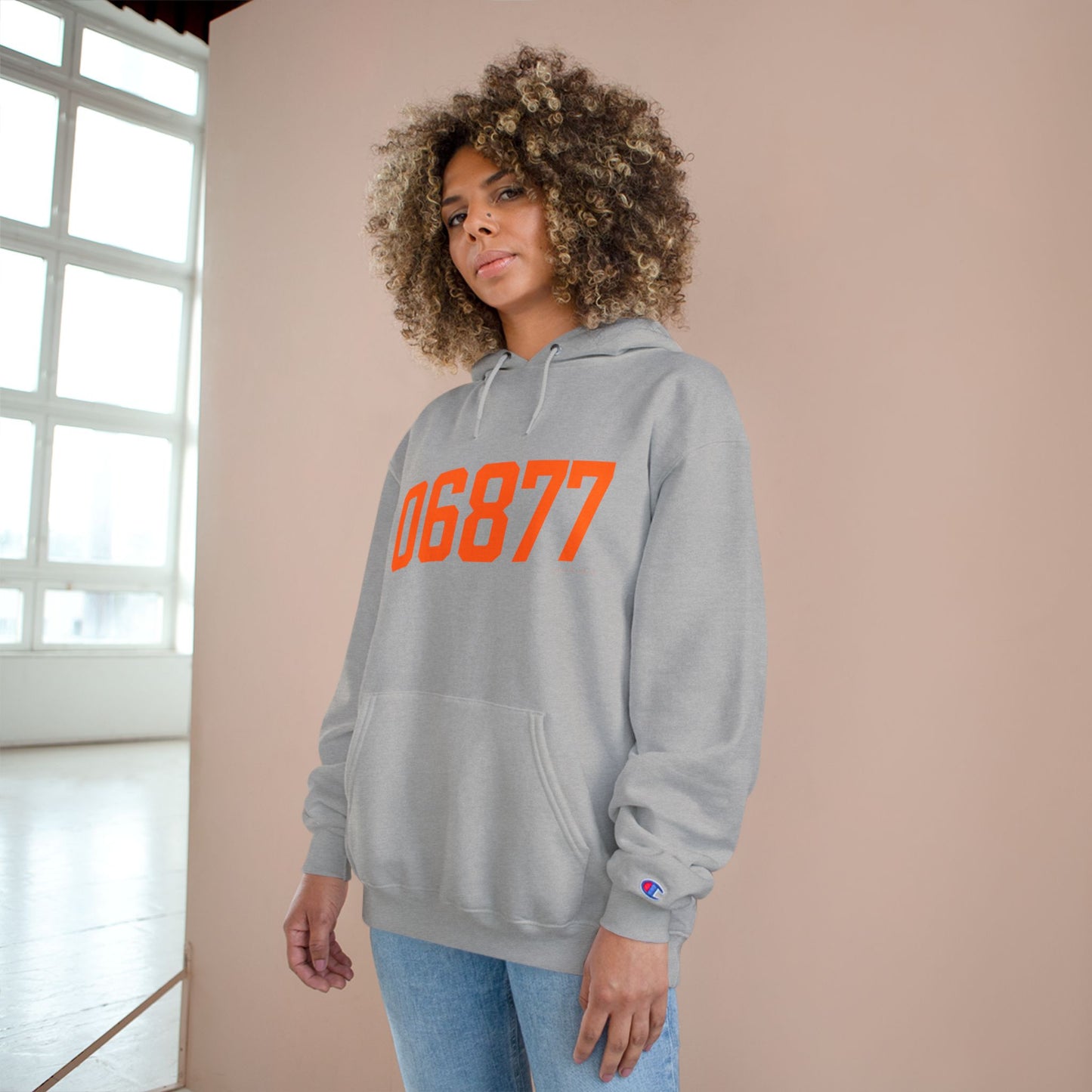 06877 Ridgefield Connecticut Zip Code Champion Hoodie Sweatshirts