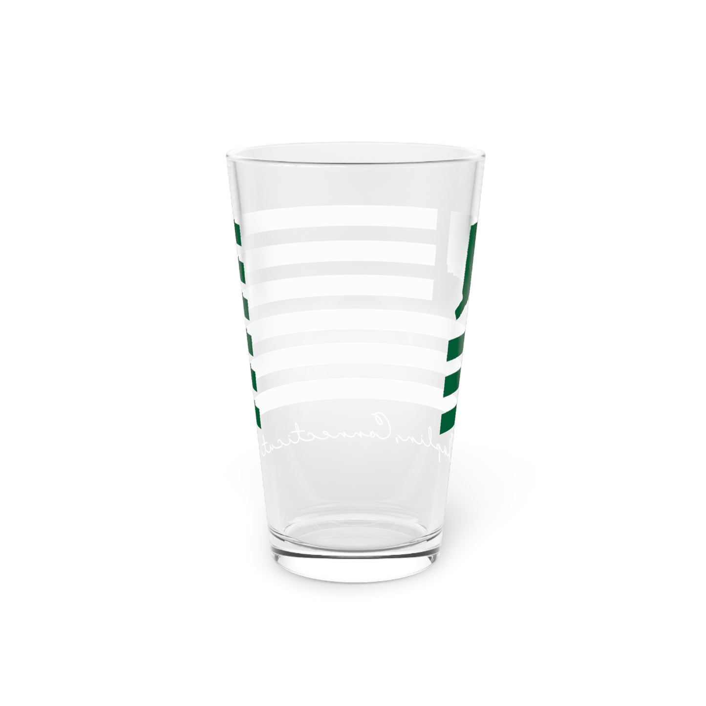 Chaplin Connecticut St. Patrick’s Day Flag Pint Glass, 16oz