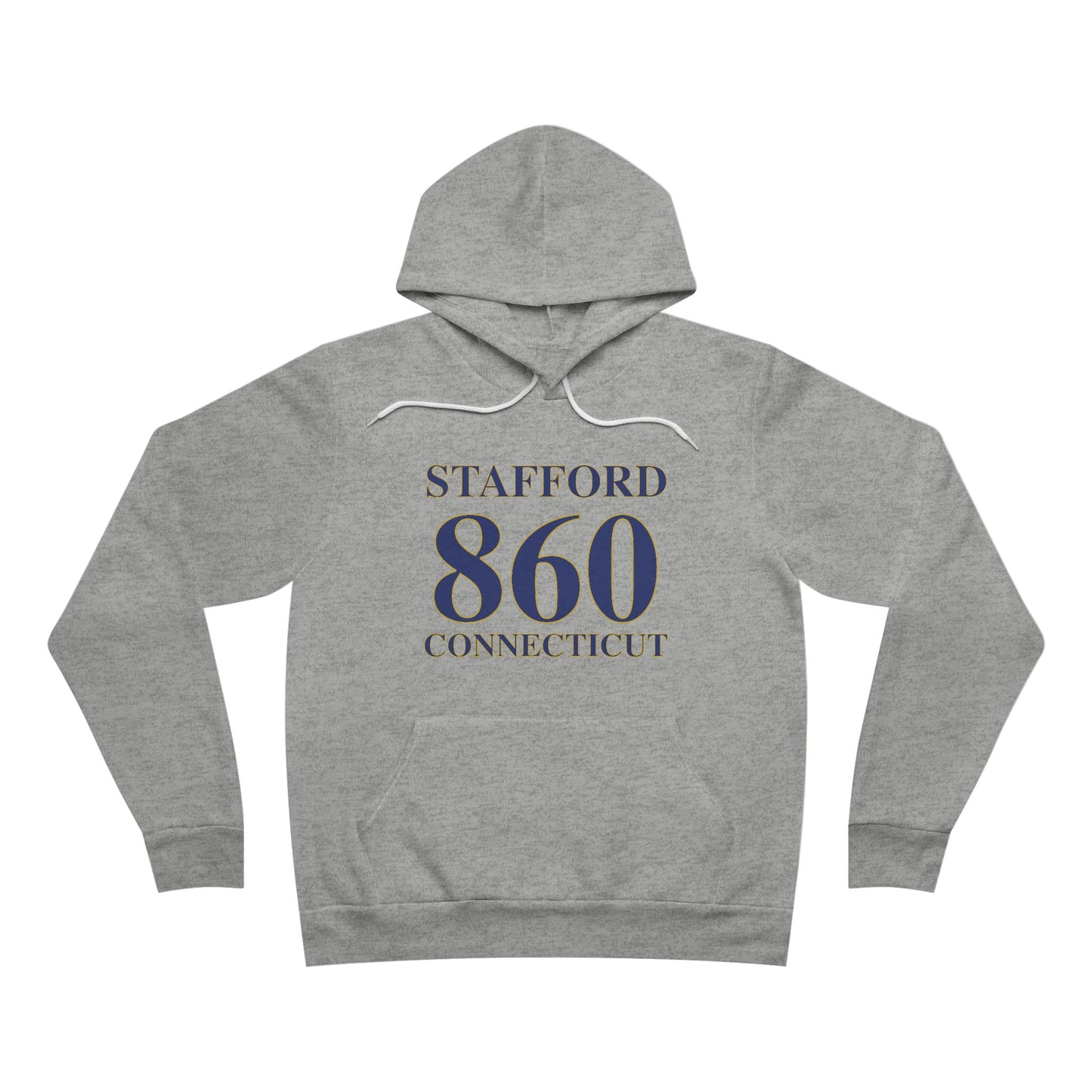 Stafford 860 Connecticut Unisex Sponge Fleece Pullover Hoodie