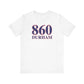 860 Durham Red White & Blue Unisex Jersey Short Sleeve T-Shirt