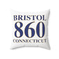 Bristol 860 Connecticut Polyester Square Pillow