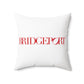 41 Tilt Bridgeport Spun Polyester Square Pillow