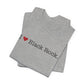 I Heart Black Rock. Unisex Jersey Short Sleeve T-Shirt