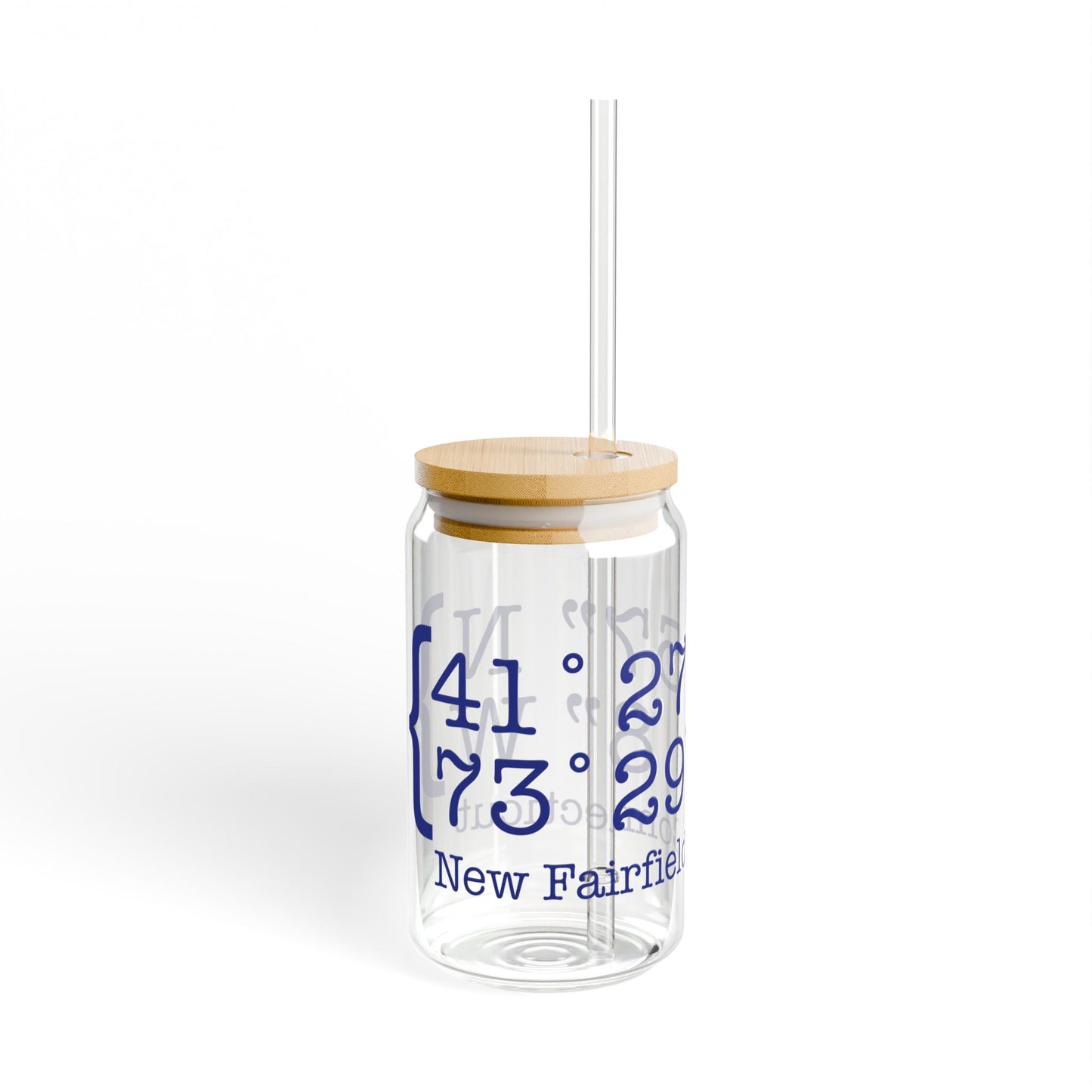 New Fairfield Coordinates Sipper Glass, 16oz