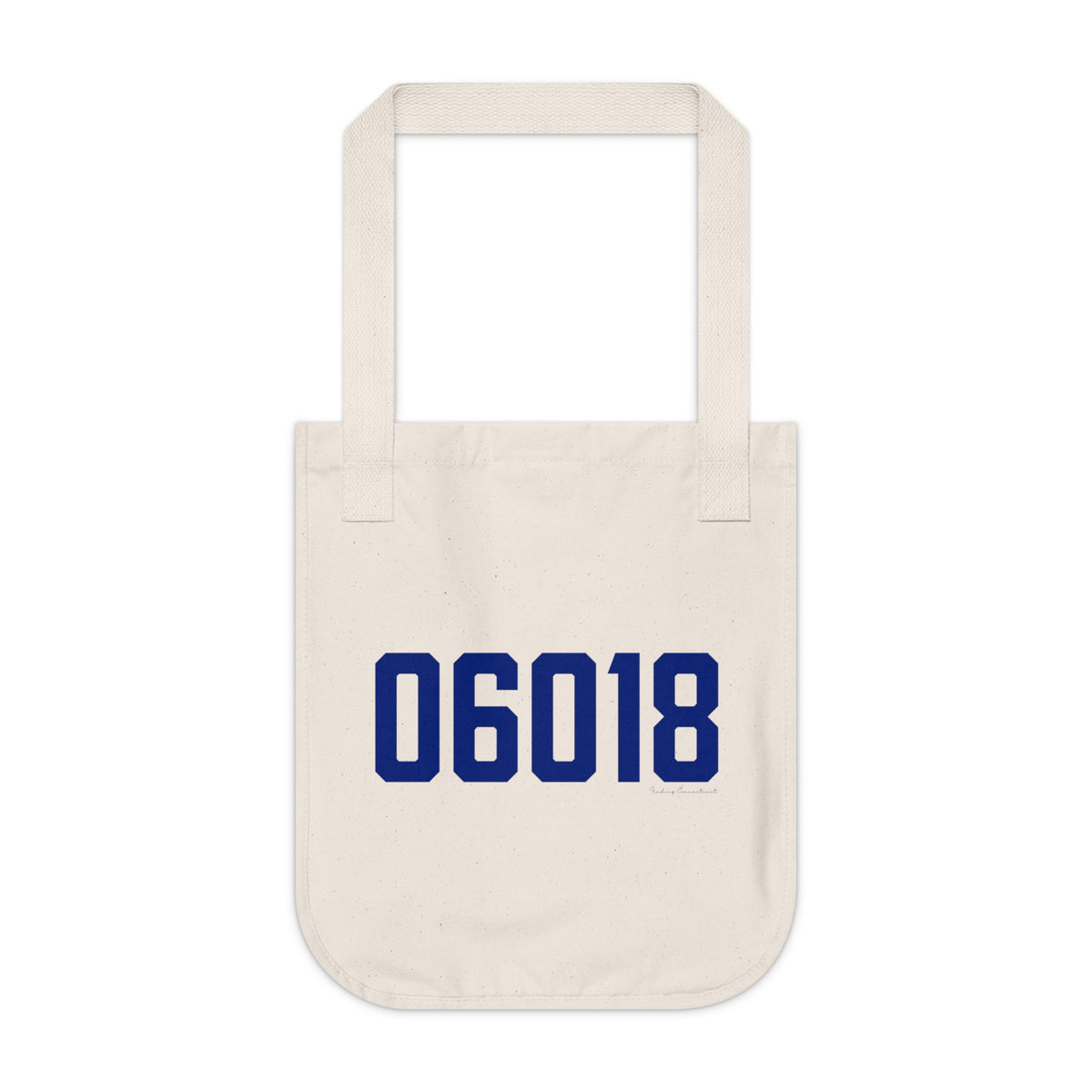 06018 North Canaan Connecticut Zip Code Organic Canvas Tote Bag
