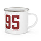 06095 Windsor Connecticut Zip Code Enamel Camping Mug